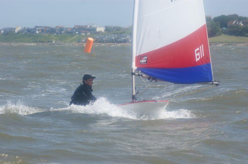 Racing in the ITCA Topper National Series at Whitstable photo copyright ITCA (GBR) taken at Whitstable Yacht Club and featuring the Topper class
