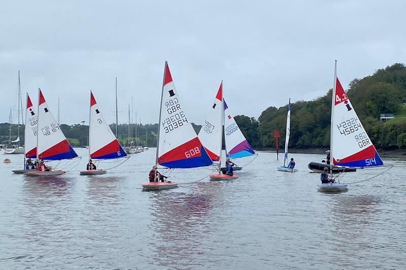 SWYSA Winter Race Coaching at Saltash - photo © Peter Solly