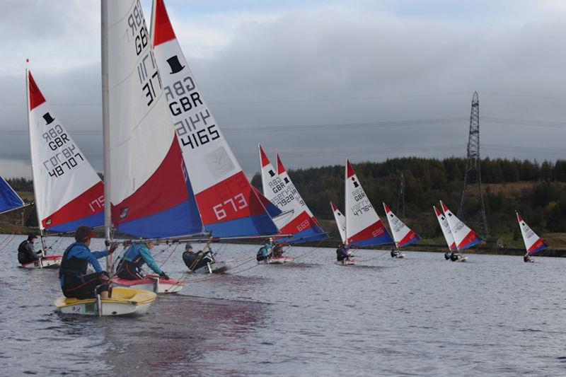 Topper North Travellers at Rossendale Valley photo copyright Ross Baird taken at Rossendale Valley Sailing Club and featuring the Topper class