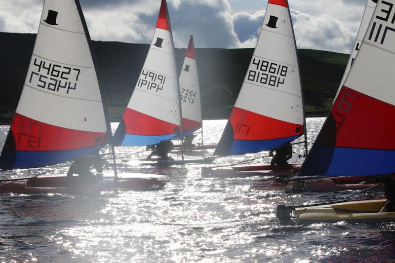 Topper North Travellers at Rossendale Valley photo copyright Fiona Spence taken at Rossendale Valley Sailing Club and featuring the Topper class