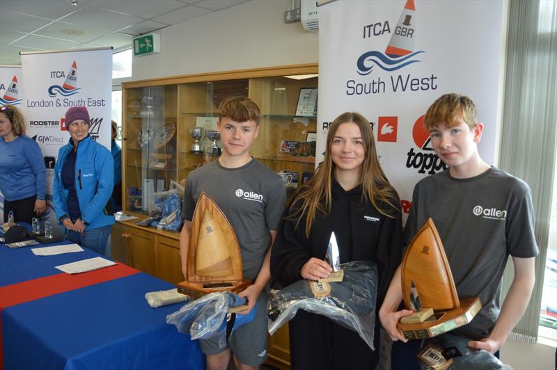 5.3 fleet winners in the ITCA GBR NS3 Inlands at Grafham Water - photo © James Mills 