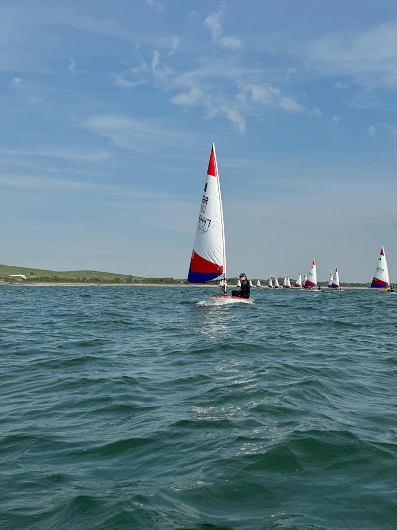 Rooster Southern Topper Traveller Series Event 2 at Portchester Sailing Club photo copyright Nick Martin taken at Portchester Sailing Club and featuring the Topper class