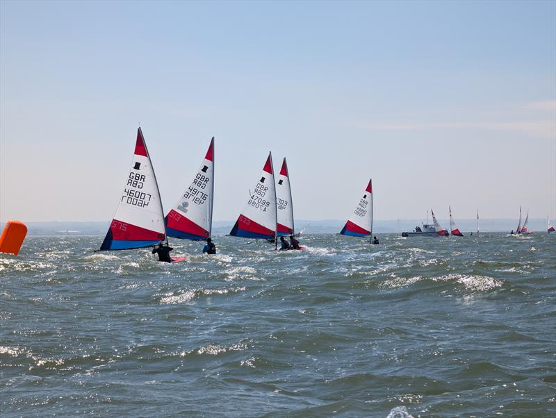 London and Southeast Topper Open at Whitstable Yacht Club photo copyright Steve Gray taken at Whitstable Yacht Club and featuring the Topper class