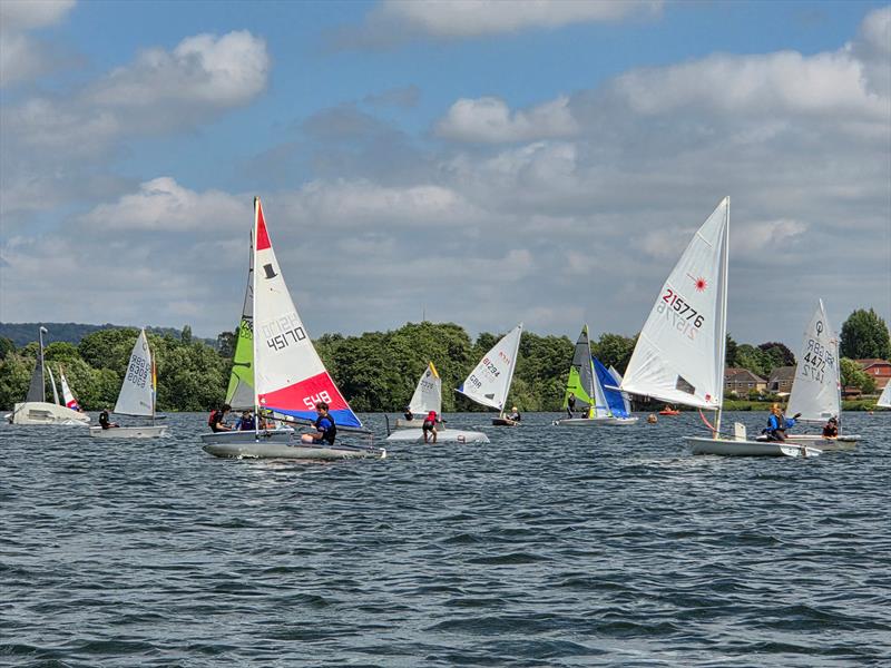 Chipstead SC Juniors Mid-summer Regatta 2025 photo copyright Chipmates parents taken at Chipstead Sailing Club and featuring the Topper class