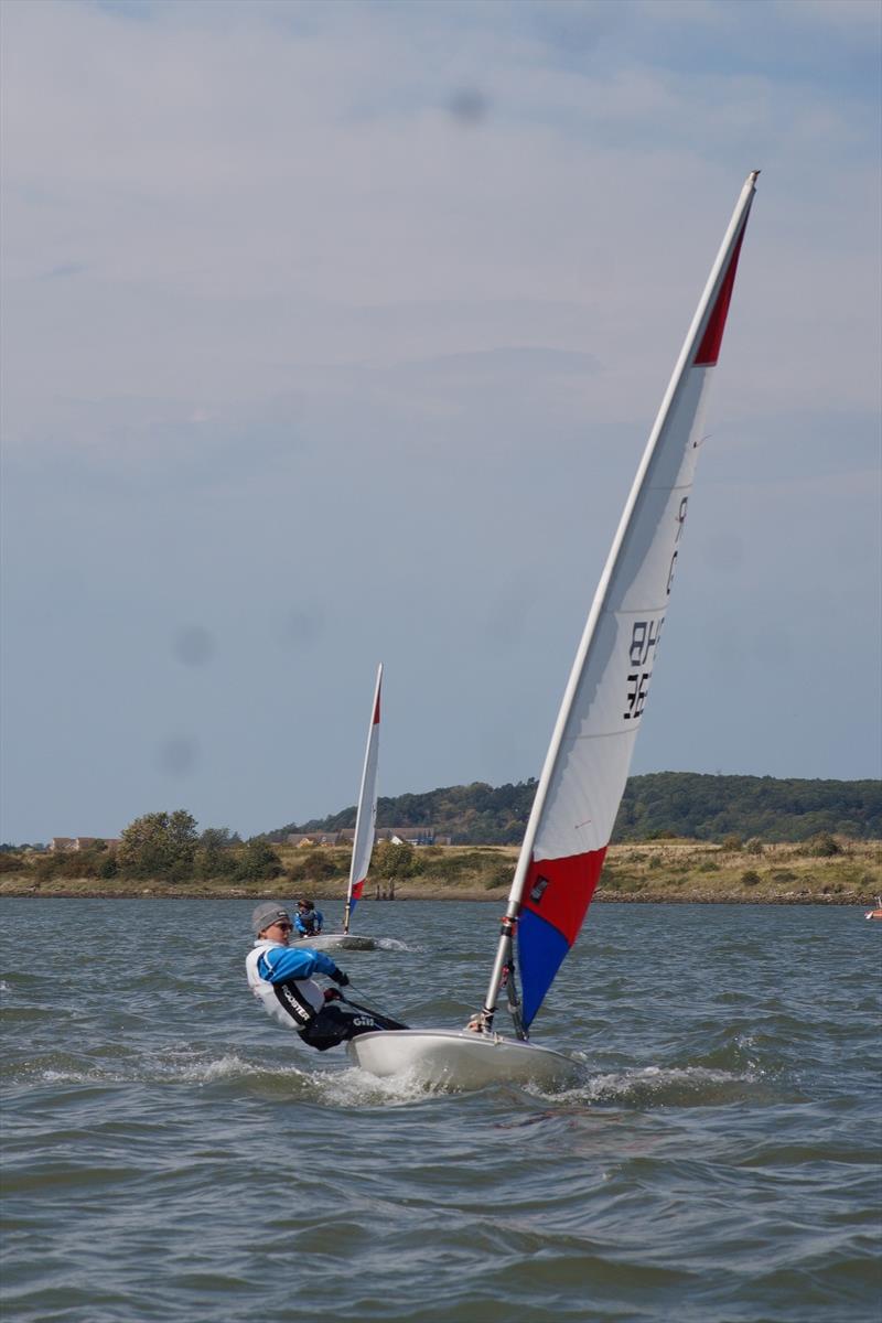 London and South East Region Topper Training weekend at Medway Yacht Cub photo copyright Richard Janulewicz / www.sharkbait.org.uk taken at  and featuring the Topper class