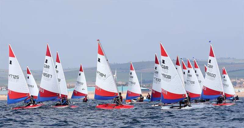 ITCA Rooster Southern Series 2025 at Shoreham photo copyright Warwick Baker / www.warwickpics.com taken at Shoreham Sailing Club and featuring the Topper class