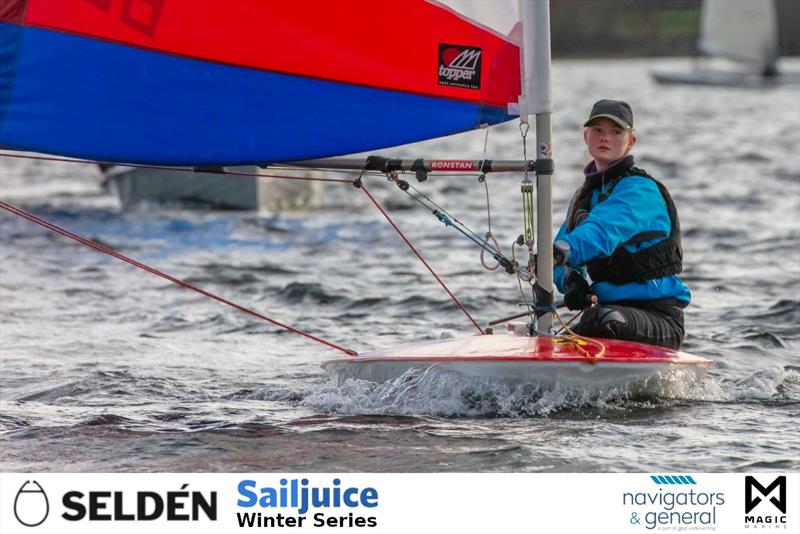 Robline Polar Chase - Seldén Sailjuice Winter Series Round 3 photo copyright Tim Olin / www.olinphoto.co.uk taken at Chase Sailing Club and featuring the Topper class