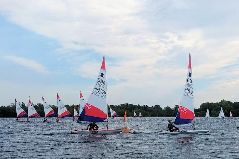 ITCA (GBR) Eastern Region Topper Traveller at Hunts photo copyright Martin Davies taken at Hunts Sailing Club and featuring the Topper class