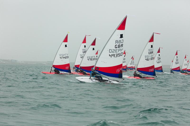 Topper National Series event 2 at Weymouth photo copyright Robert Klaschka taken at Weymouth & Portland National Sailing Academy and featuring the Topper class