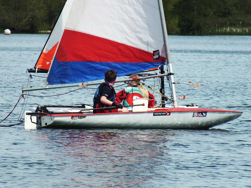 FM Sailing Northamptonshire Youth Series leg 2 at Middle Nene photo copyright MNSC taken at Middle Nene Sailing Club and featuring the Topper class