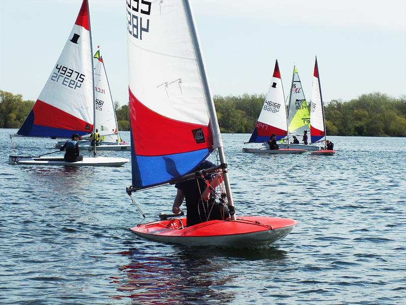 FM Sailing Northamptonshire Youth Series leg 2 at Middle Nene photo copyright MNSC taken at Middle Nene Sailing Club and featuring the Topper class