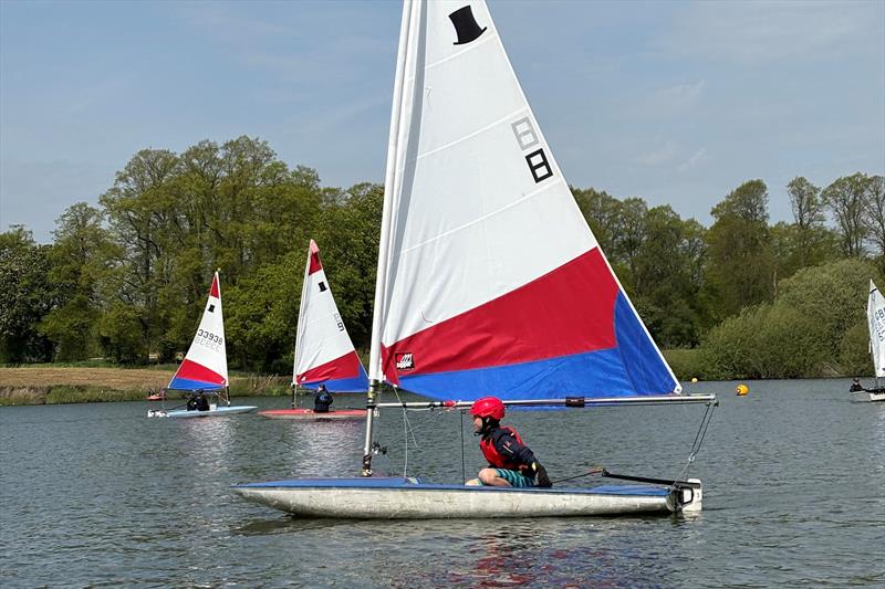 Young sailors compete in Dragon Series at Gresford - photo © GSC