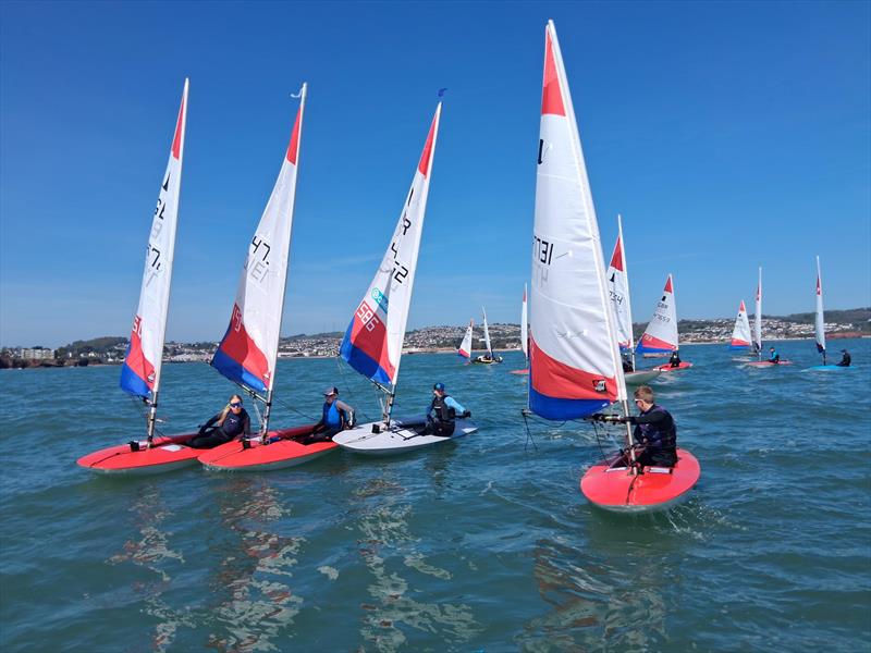 Topper Southwest Traveller Series at Paignton photo copyright Stuart Browning taken at Paignton Sailing Club and featuring the Topper class