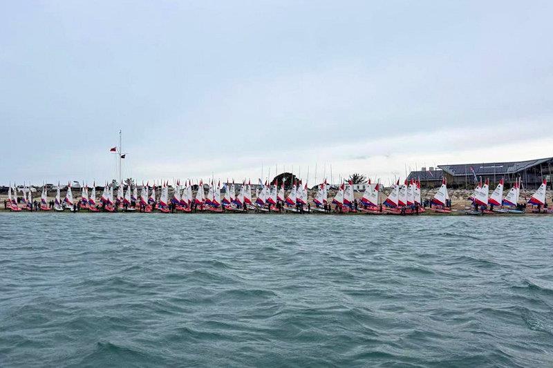 Topper National Series event 4 at Hayling Island photo copyright Catherine Massey taken at Hayling Island Sailing Club and featuring the Topper class