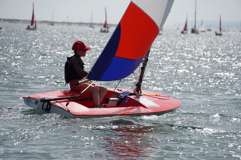 Bosham SC Junior Regatta photo copyright Paddy Mirams taken at Bosham Sailing Club and featuring the Topper class