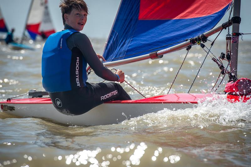 Day 1 - NSSA National Youth Regatta at Downs supported by P&B photo copyright Jonathan Bentman taken at Downs Sailing Club and featuring the Topper class