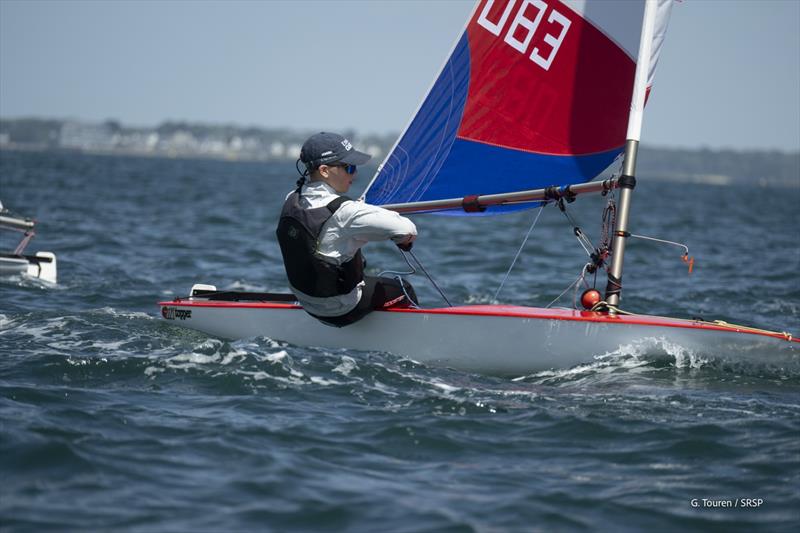 International Topper World Championships 2026 at St Pierre Quiberon, France photo copyright Gérard Touren taken at Société des Régates de Saint Pierre Quiberon and featuring the Topper class