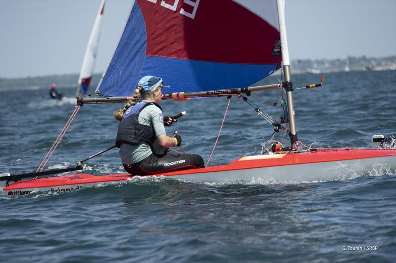 International Topper World Championships 2026 at St Pierre Quiberon, France photo copyright Gérard Touren taken at Société des Régates de Saint Pierre Quiberon and featuring the Topper class