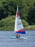 1st Junior Adam Davies at the 12th SESCA Antigua Sailing Day Regatta © David Loney