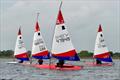 Event winner Sam Dence leads two 4.2s and Jack Taylor in a 5.3 - South East Topper series at Island Barn for the Tom Howard Trophy