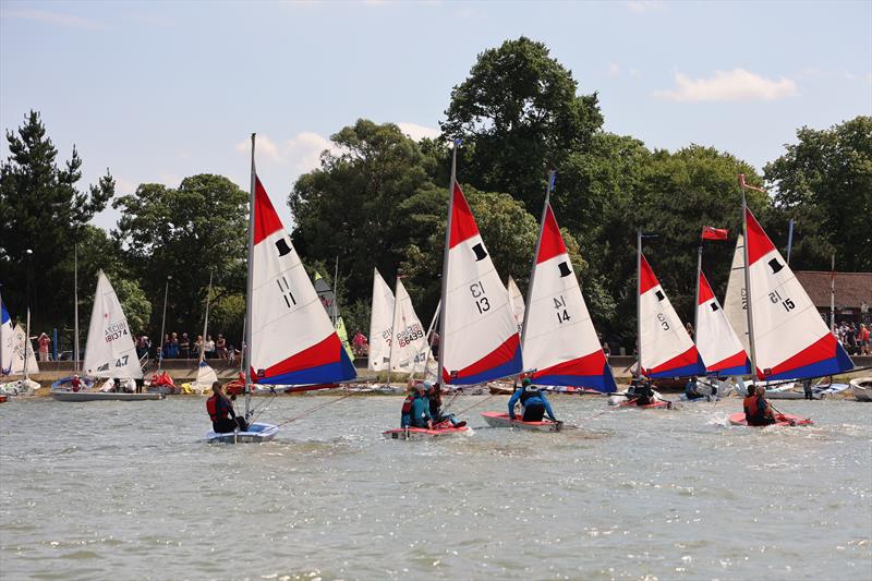 Blackwater Sailing Club Club Week 2022 photo copyright Alan Adkins taken at Blackwater Sailing Club and featuring the Topper 4.2 class