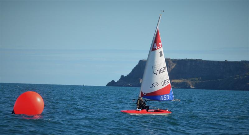 South West Topper Travellers at Brixham photo copyright James Mills taken at Brixham Yacht Club and featuring the Topper 4.2 class