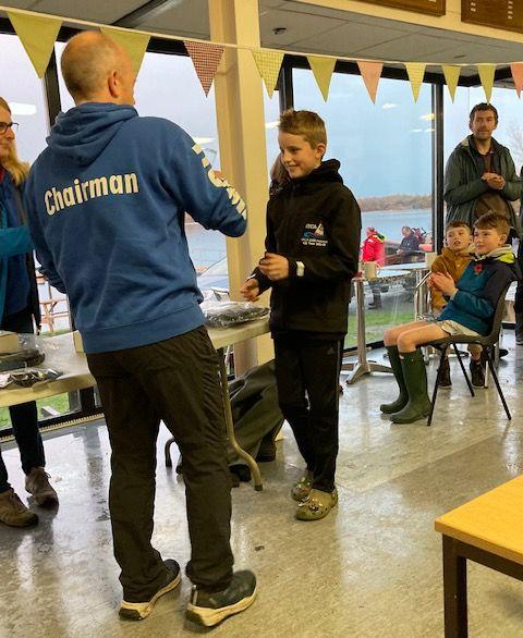 Toby Turner wins the 4.2 fleet at the GJW Direct Topper NS1 North event at Leigh & Lowton photo copyright Dave Rowe taken at Leigh & Lowton Sailing Club and featuring the Topper 4.2 class