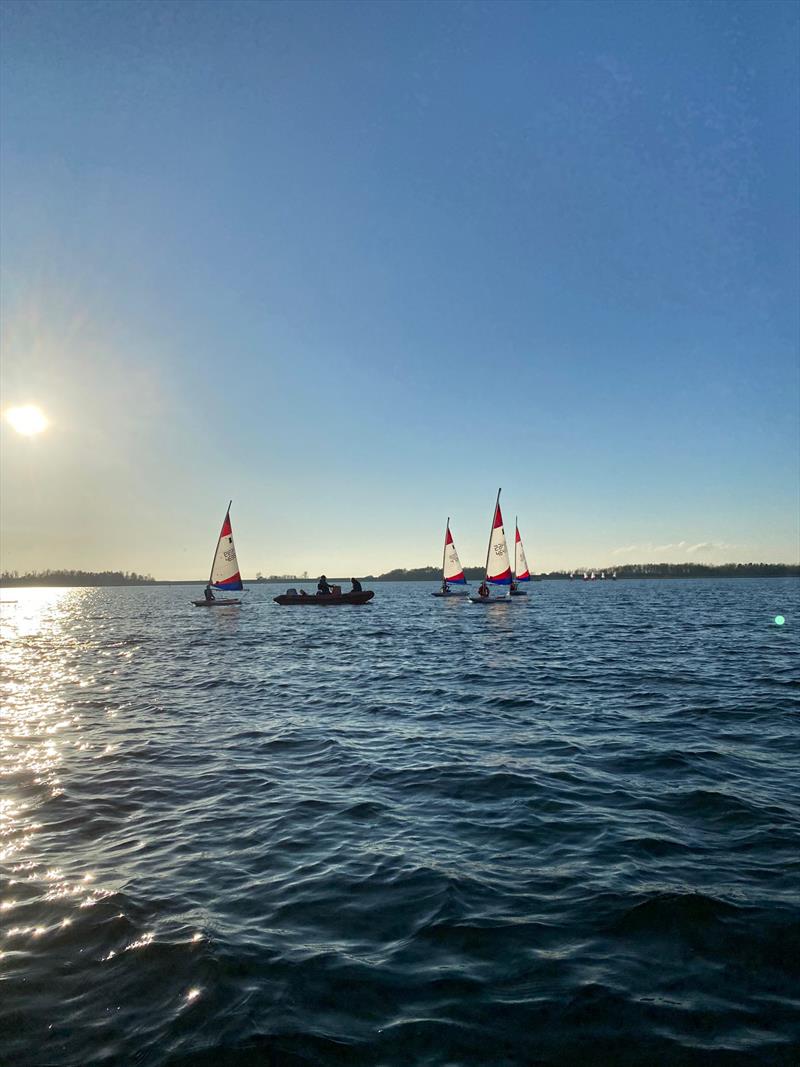 ITCA 4.2 National Training Squad at Draycote Water photo copyright Jeremy Harford Tapp taken at Draycote Water Sailing Club and featuring the Topper 4.2 class