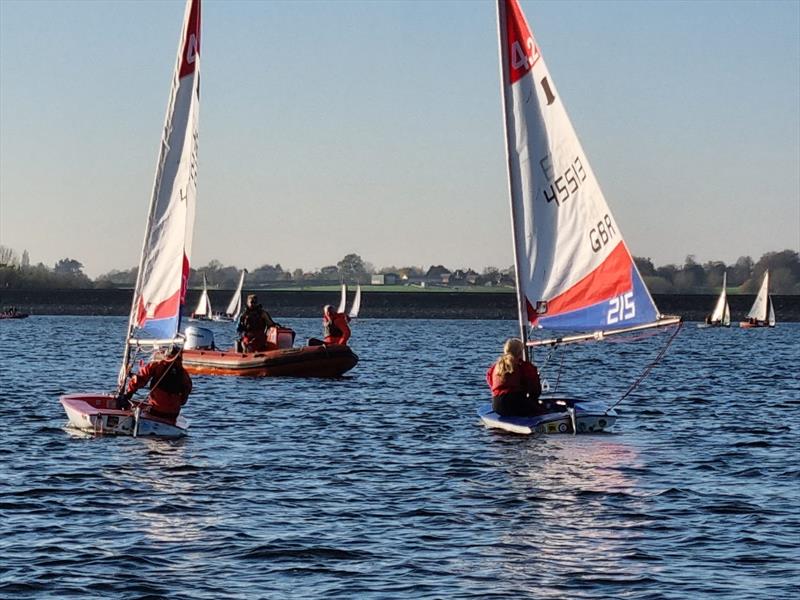 ITCA 4.2 National Training Squad at Draycote Water photo copyright Jeremy Harford Tapp taken at Draycote Water Sailing Club and featuring the Topper 4.2 class