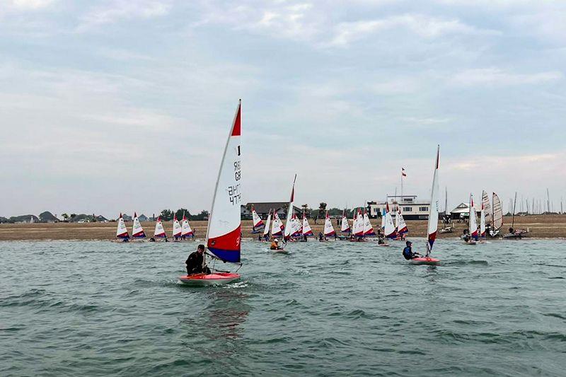 Rooster Southern Topper Travellers Series at Stokes Bay photo copyright Claus Svendsen taken at Stokes Bay Sailing Club and featuring the Topper 4.2 class