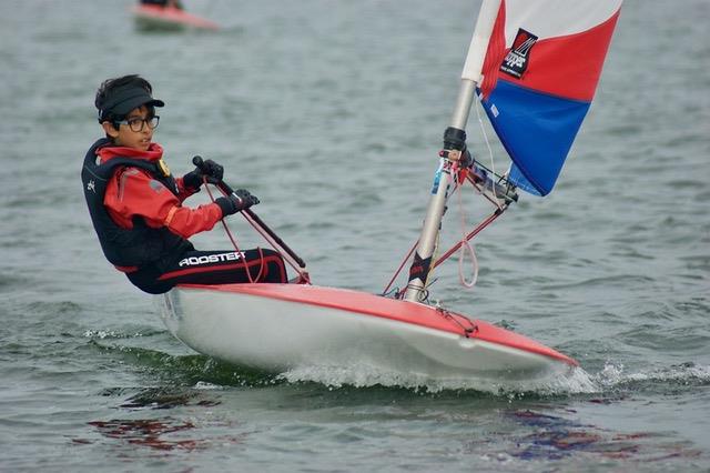 ITCA Topper National Series 1 at Draycote Water: 3rd 4.2, Hari photo copyright John Blackman Northwood taken at Draycote Water Sailing Club and featuring the Topper 4.2 class