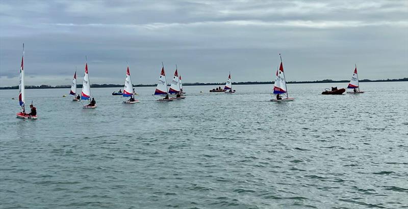 4.2 training at ASC Portsmouth photo copyright Sarah Williams taken at  and featuring the Topper 4.2 class