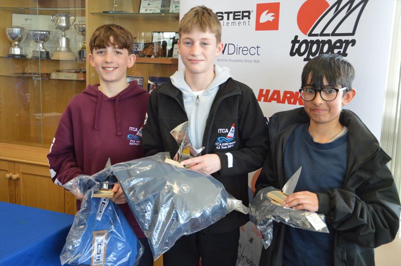 4.2 fleet winners in the ITCA GBR NS3 Inlands at Grafham Water - photo © James Mills 
