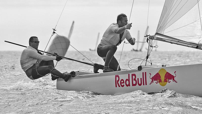 2013 Tornado World Championships day 5 photo copyright Martina Barnetova taken at Club Nautico Santa Eularia and featuring the Tornado class