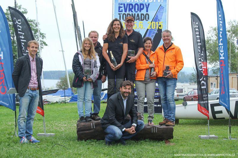 Mixed Champions in the Tornado Europeans at Lake Lipno, Czech Republic - photo © Martina Barnetova