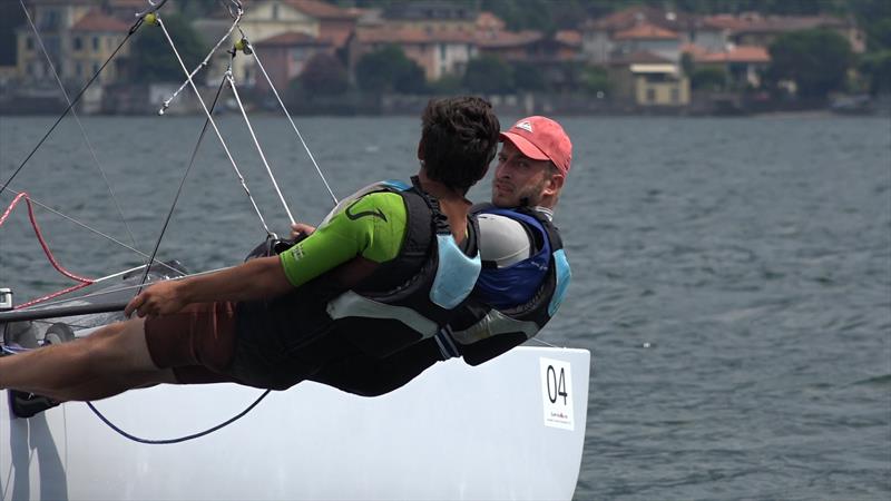 Tornado Europeans at Lake Como day 2 photo copyright Icarus Sailing Media taken at Centro Vela Dervio and featuring the Tornado class