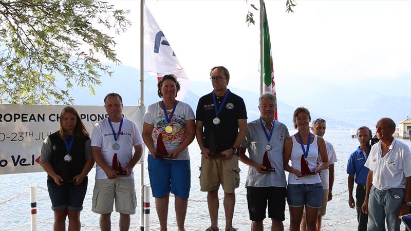 Tornado Europeans at Lake Como day 4 - Mixed fleet photo copyright Icarus Sailing Media taken at Centro Vela Dervio and featuring the Tornado class