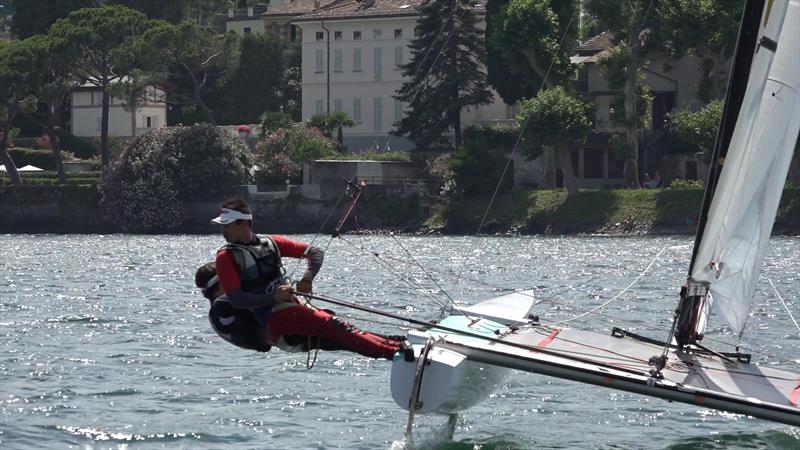 Tornado Europeans at Lake Como day 4 photo copyright Icarus Sailing Media taken at Centro Vela Dervio and featuring the Tornado class