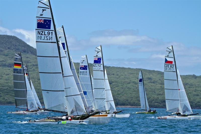 Day 3 - 2019 Int Tornado Class World Championships presented by Candida. January 7, 2019 photo copyright Richard Gladwell taken at Takapuna Boating Club and featuring the Tornado class