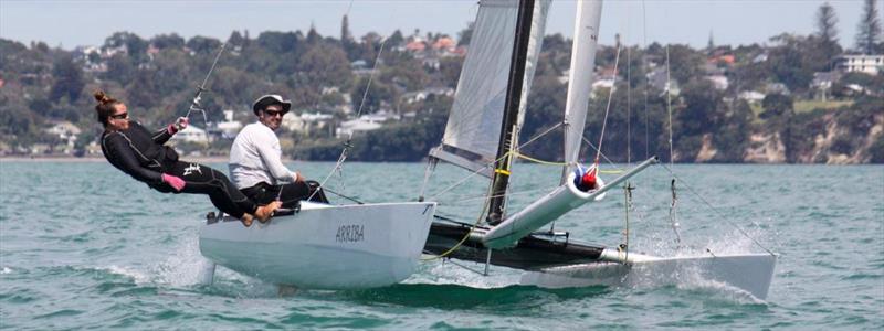 Tauranga crews took the top four places overall at the 2022 Tornado Nationals photo copyright Howick Sailing Club taken at  and featuring the Tornado class