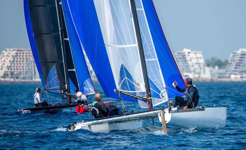 Tornado World Championships photo copyright Didier Hillaire taken at Yacht Club de la Grande Motte and featuring the Tornado class