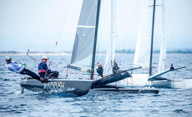 Tornado World Championships photo copyright Didier Hillaire taken at Yacht Club de la Grande Motte and featuring the Tornado class