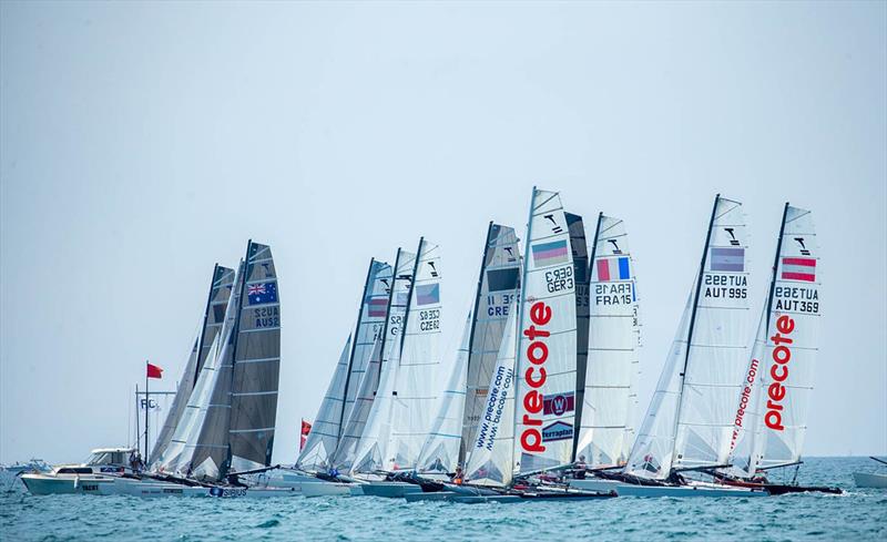 Tornado World Championships photo copyright Didier Hillaire taken at Yacht Club de la Grande Motte and featuring the Tornado class