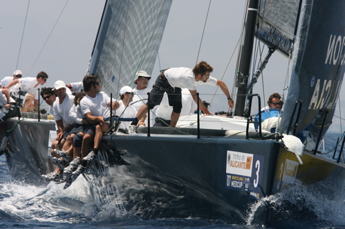 The TP52 Breitling MedCup 2007 series kicks off with the first race of the Trofeo Alicante photo copyright Ingrid Abery / www.hotcapers.com taken at  and featuring the TP52 class