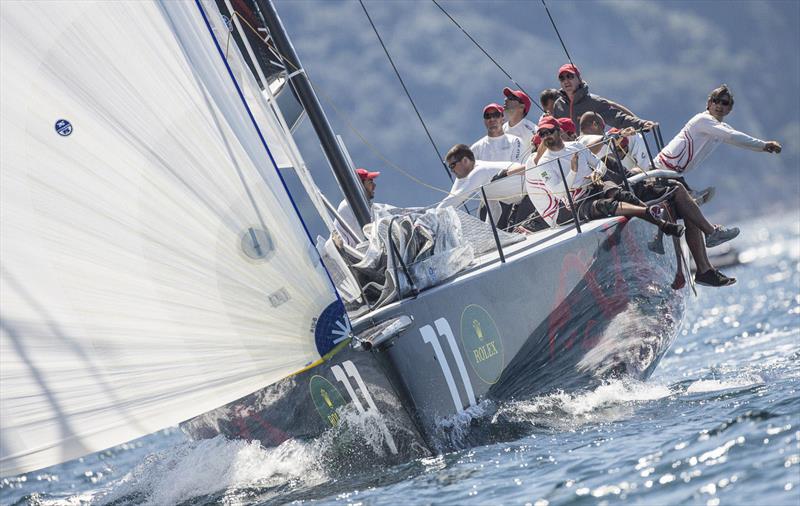 BARCLAYS 52 SUPER SERIES at Rolex Capri Sailing Week day 1 photo copyright Martinez Studio / 52 Super Series taken at Yacht Club Capri and featuring the TP52 class