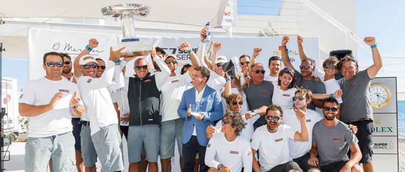 Luna Rossa win the 52 Super Series Zadar Royal Cup - photo © Nico Martinez / 52 Super Series