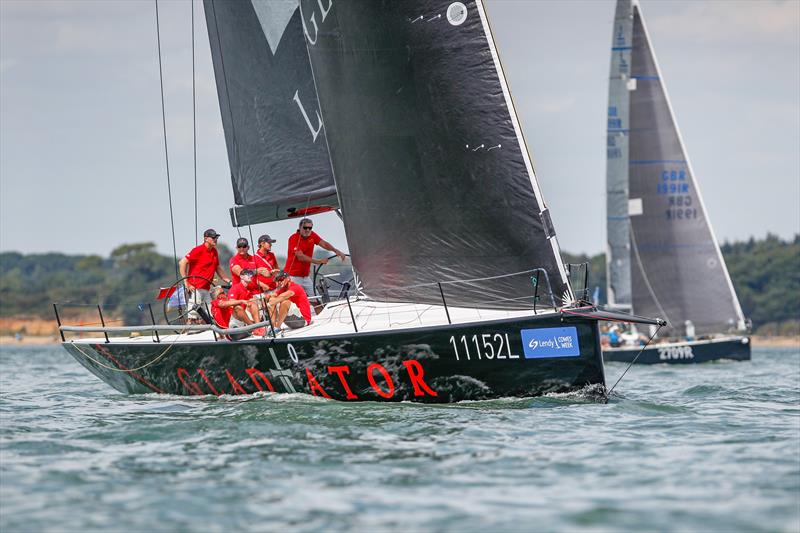 Gladiator in action at Lendy Cowes Week - photo © Paul Wyeth / CWL