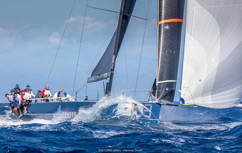 Azzurra on day 2 at Audi 52 Super Series Sailing Week Porto Cervo - photo © Martinez Studio / 52 Super Series