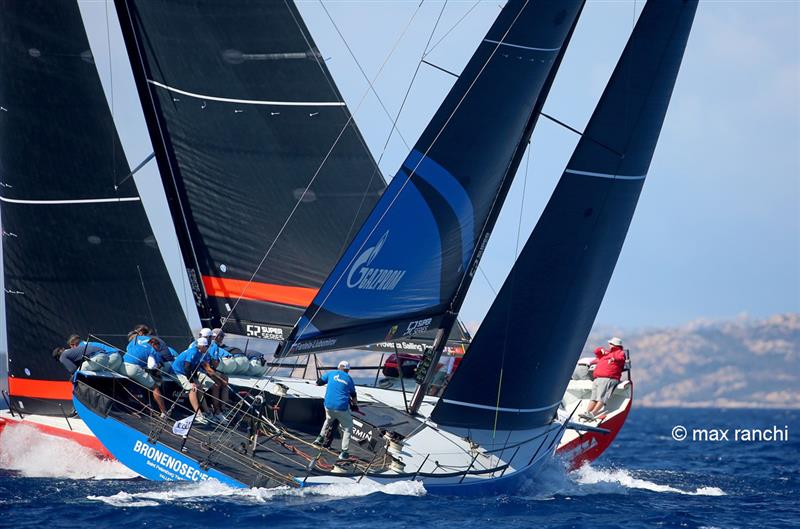 Audi 52 Super Series Sailing Week Porto Cervo day 5 photo copyright Max Ranchi / www.maxranchi.com taken at Yacht Club Costa Smeralda and featuring the TP52 class