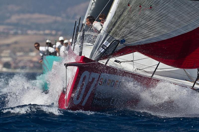 Audi MedCup Sardinia Trophy Regatta day 4 photo copyright Ian Roman / AUDI MedCup taken at  and featuring the TP52 class